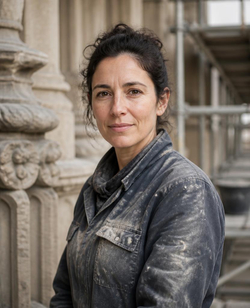 Sarah Jenkins, Lead Restorer, Heritage Stone